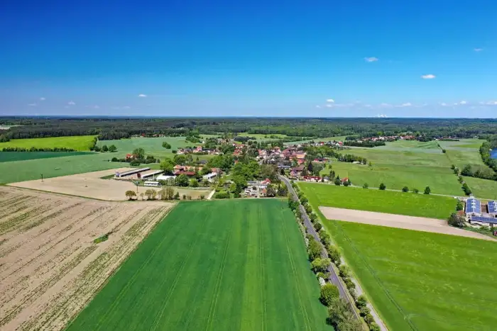 Groß Düben - Groß Düben Aerial