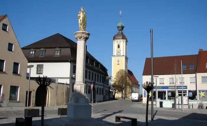 Großmehring - Mariensäule Großmehring 01