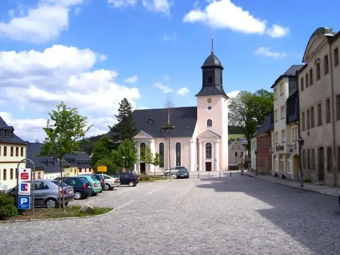 Grünhain-Beierfeld - Kirche Grünhain