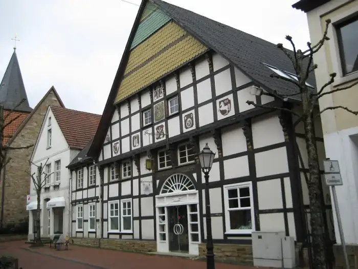 Hagen am Teutoburger Wald - HagenTWDorfstrasseFachwerkhaus