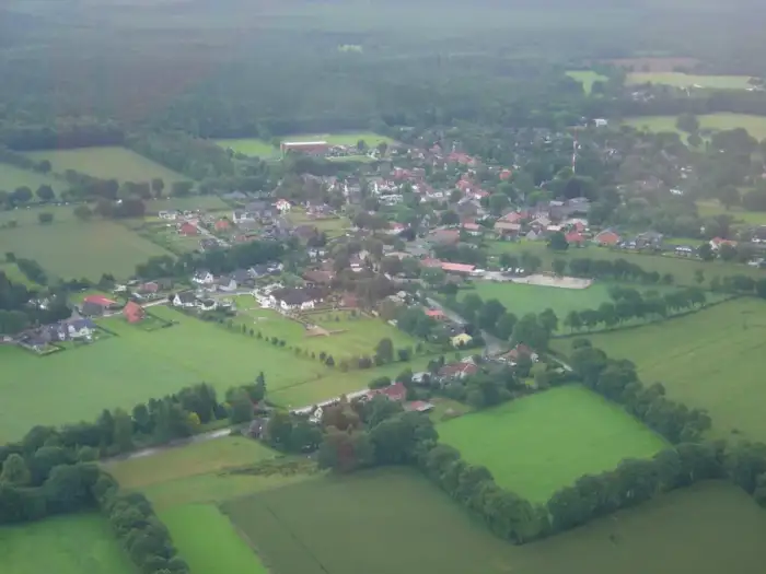 Hartenholm - Luftbild Gemeinde Hartenholm in Schleswig-Holstein