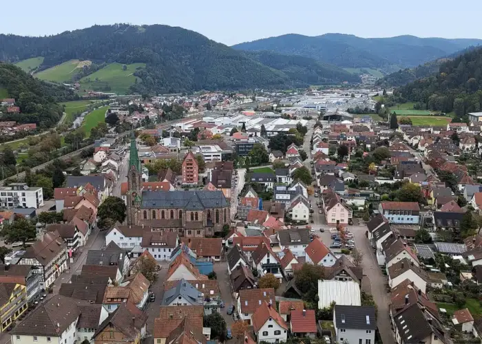 Hausach - Hausach-Ausblick-04-von Burgruine Husen-2025-gje