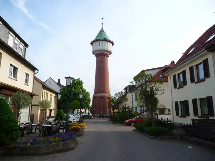 Heidelberg - Wahrzeichen Wasserturm Eppelheim