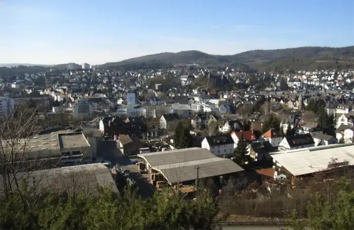 Herborn - Herborn Blick auf die Stadt