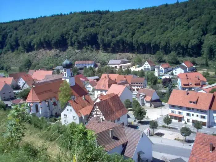 Hettingen - Blick auf Hettingen