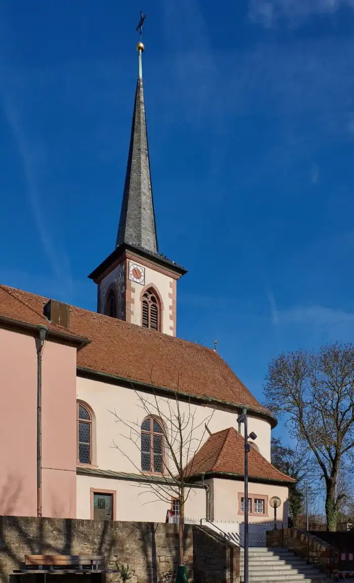 Hettstadt - D-6-79-146-1, Kath. Pfarrkirche St. Sixtus Hettstadt 20220106 0129