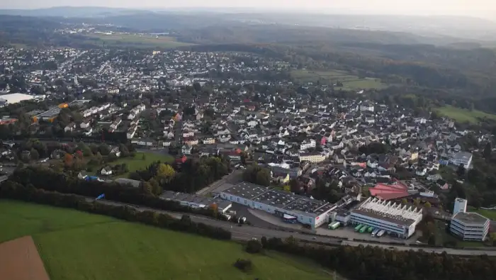 Höhr-Grenzhausen - Höhr-Grenzhausen, Luftaufnahme (2014)