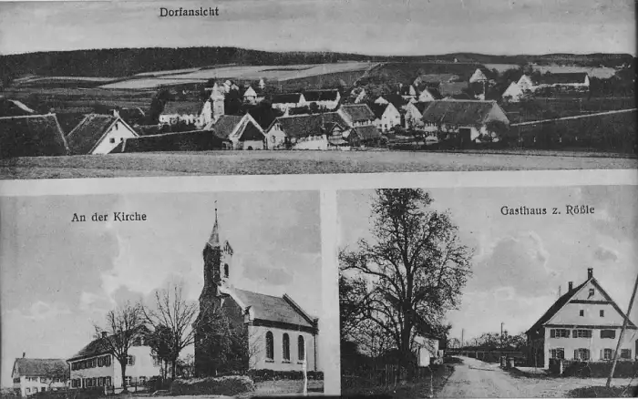 Illerrieden - Illerrieden-Wangen-1935