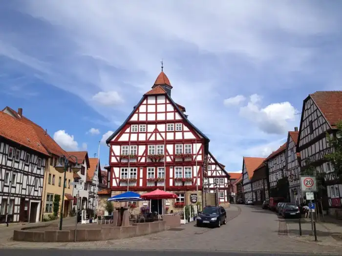 Immenhausen - Fachwerkrathaus Immenhausen
