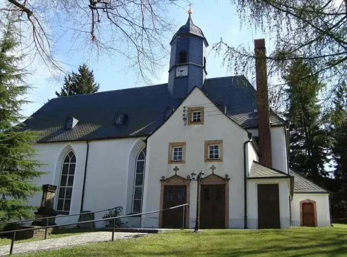 Jahnsdorf/Erzgebirge - Kirche Jahnsdorf