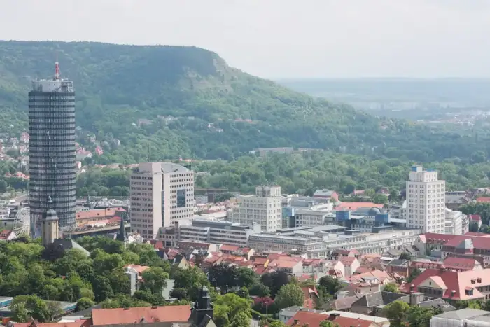 Jena - Zentrum Jenas 2008-05-24