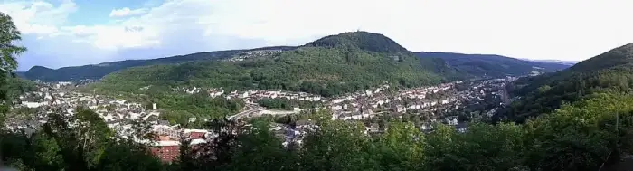 Kirn - Panorama of Kirn, Germany