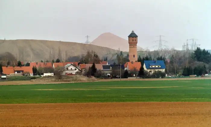 Klostermansfeld - Klostermansfeld, view to the village