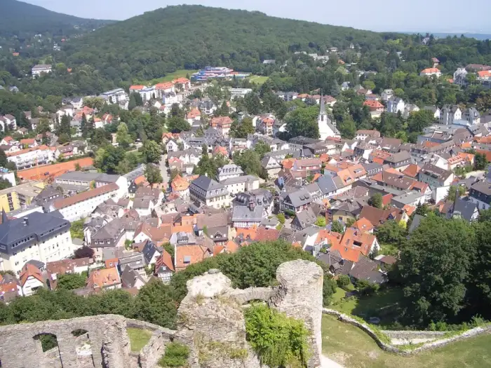 Königstein im Taunus - Koenigstein im Taunus Stadt von Burg