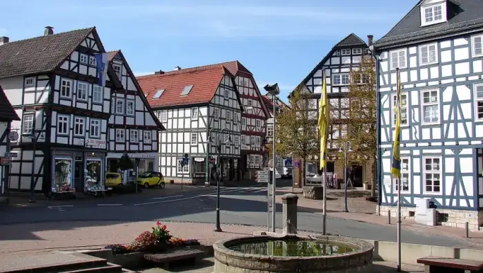 Korbach - Korbach Rathausvorplatz 2011