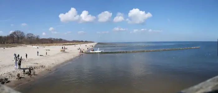 Koserow - Koserow Beach from Sea Bridge