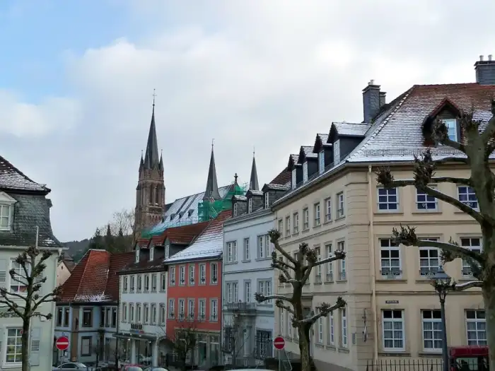 Kusel - Kusel Blick vom Marktplatz