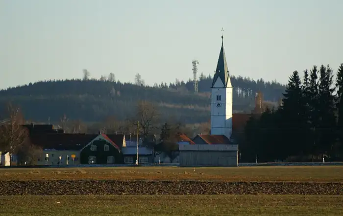 Lamerdingen - Lamerdingen östl - Kleinkitzighofen v NW, Stoffersberg