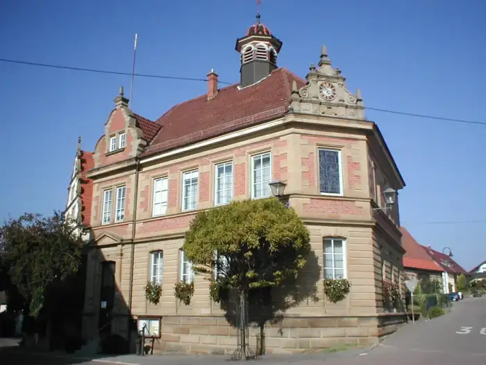 Langenbrettach - Brettach-rathaus1888