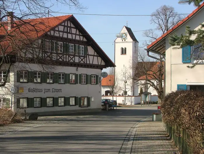 Lauben - Ortskern von Lauben