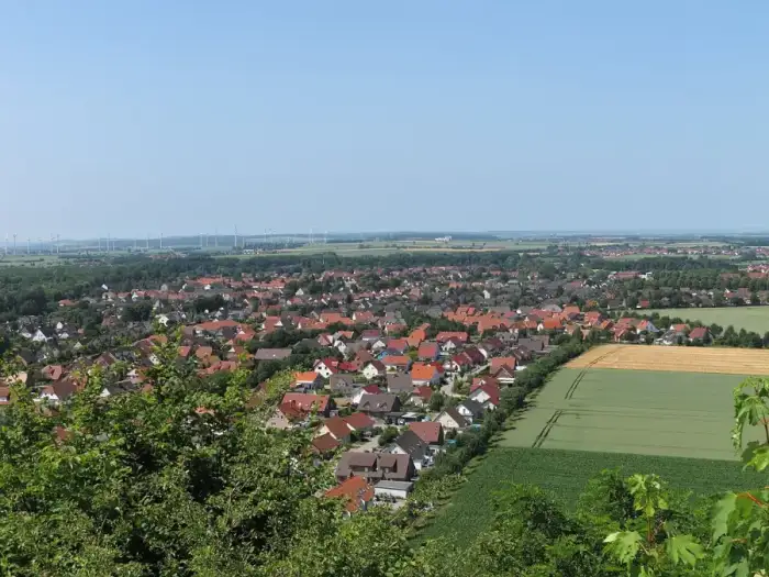 Lengede - Lengede Seilbahnberg Blick