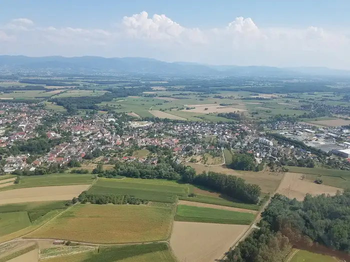 Lichtenau - Lichtenau (Baden) Luftbild