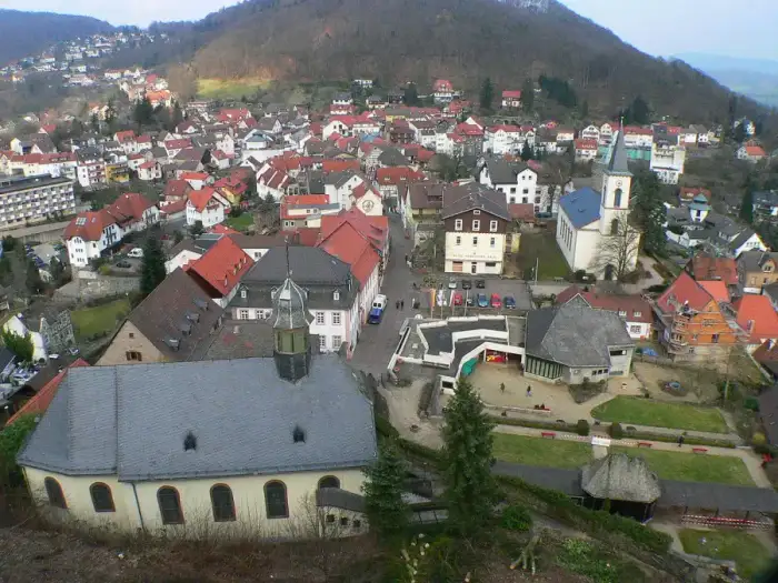 Lindenfels - Lindenfels Ortsansicht