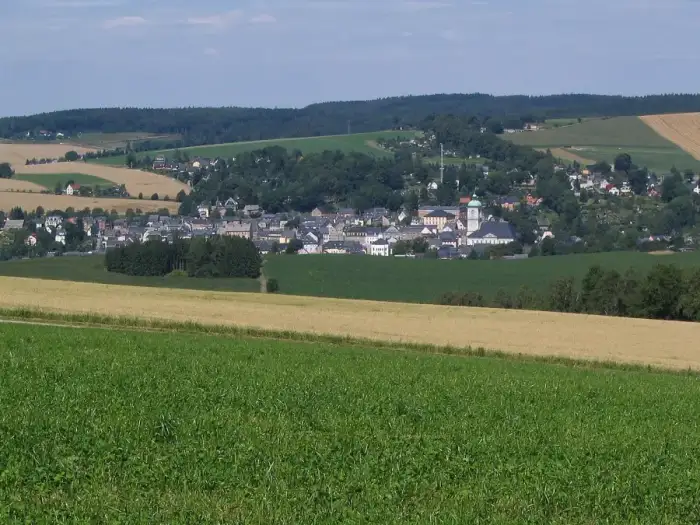 Lößnitz - Loessnitz Erzgebirge August 2010