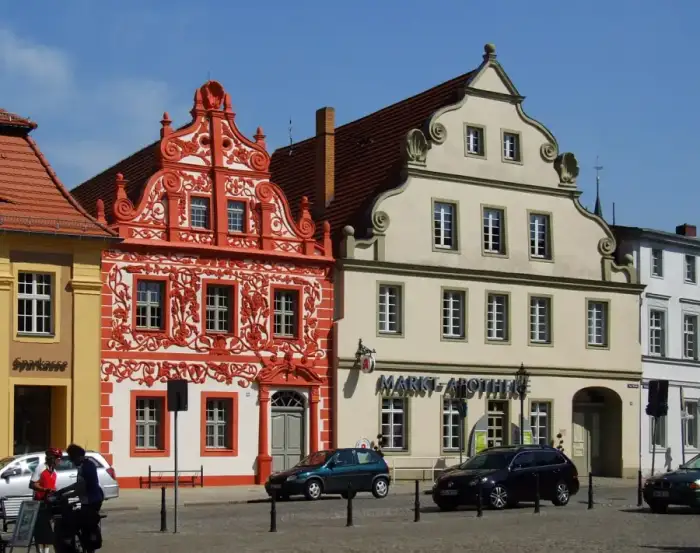 Luckau - Luckau (Łukow) - Am Markt 29 und 30
