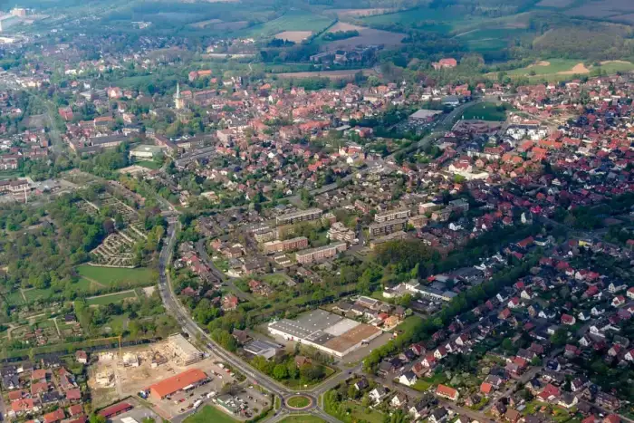 Lüdinghausen - Lüdinghausen, Ortsansicht -- 2014 -- 7298