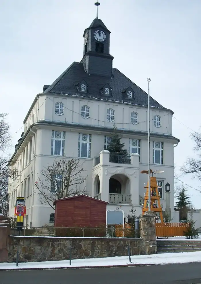 Lugau/Erzgebirge - Lugau rathaus