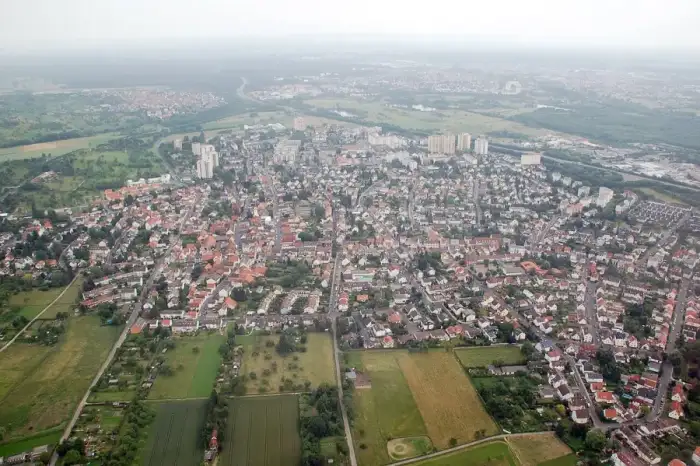 Maintal - Maintal-Bischofsheim Luftaufnahme 009