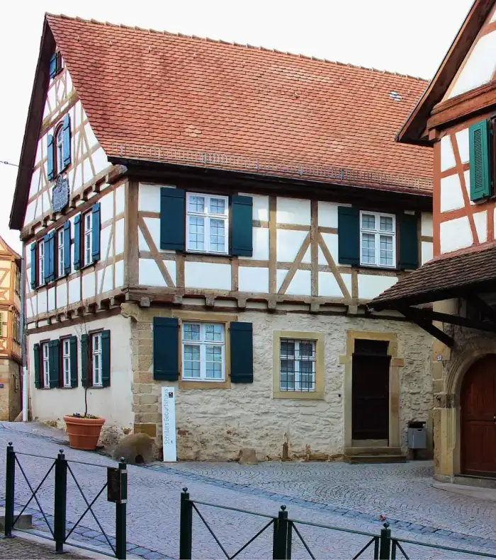 Marbach am Neckar - Geburtshaus Friedrich Schiller in Marbach