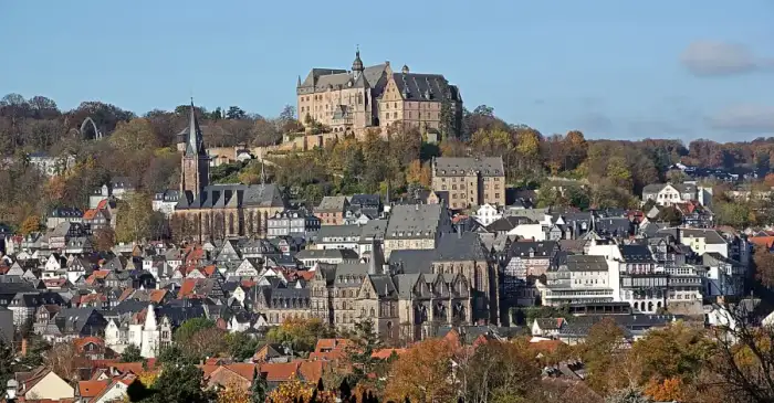 Marburg - Marburg Oberstadt von SO (cropped)