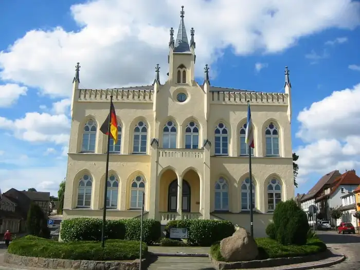 Marlow - Marlow Rathaus August 2012