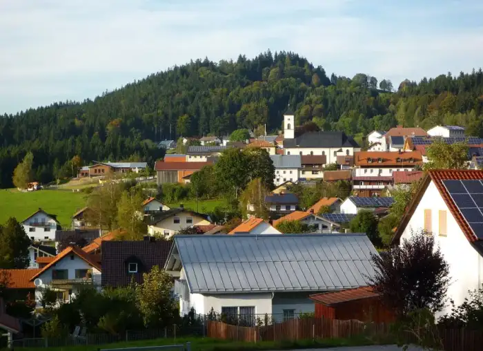 Mauth - Mauth - Ort von Süden