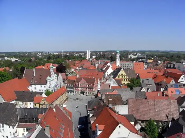 Memmingen - Blick über Osten Memmingens 1