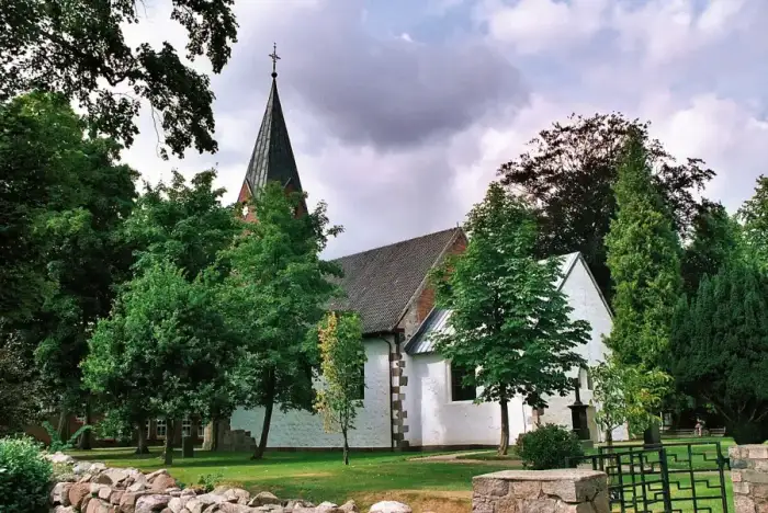 Mittelangeln - Satrup (Mittelangeln), the church St. Laurentius