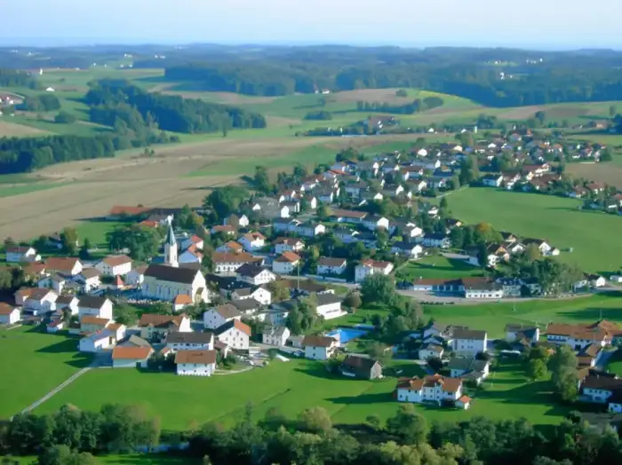 Mitterskirchen - Mitterskirchen aus der Luft