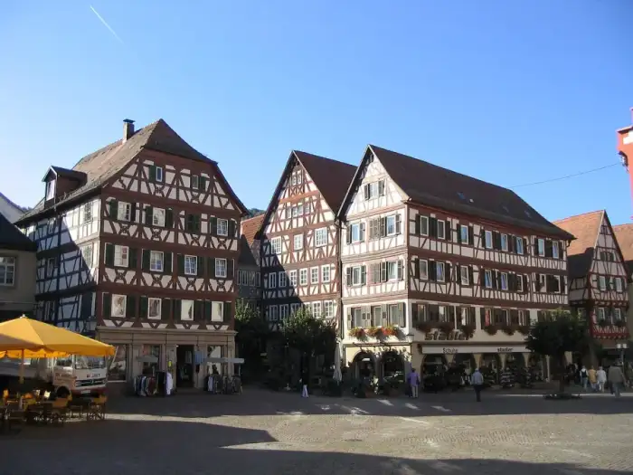 Mosbach - Mosbach marktplatz gegenseite