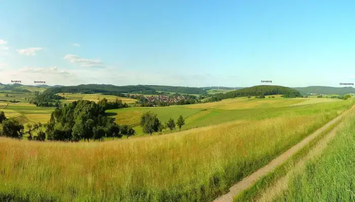 Münchhausen - Panoramabild von Wollmar