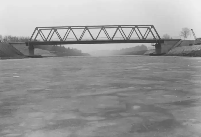 Neubörger - Neue Neubörger Brücke über den Küstenkanal