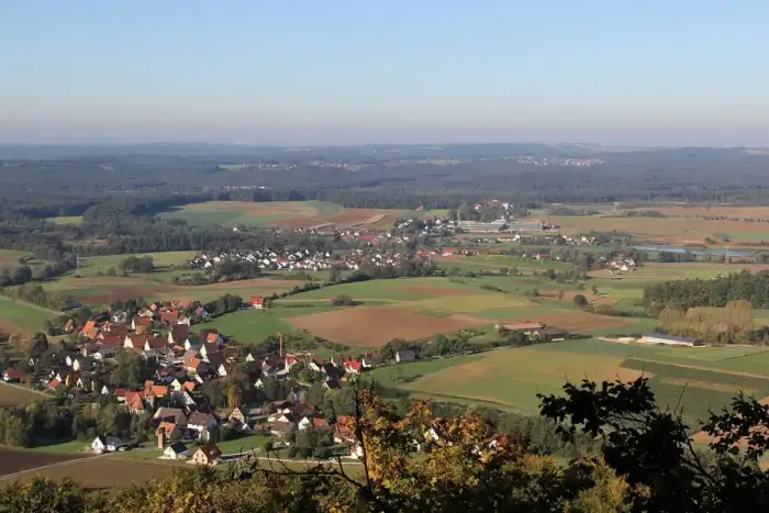 Neunkirchen a.Sand - Blick vom Glatzenstein
