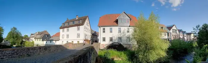 Nidda - Nidda Mühle pano 3268