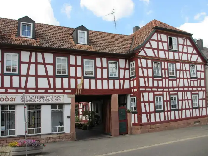 Niedernberg - D-6-76-144-21 - Niedernberg, Hauptstraße 40