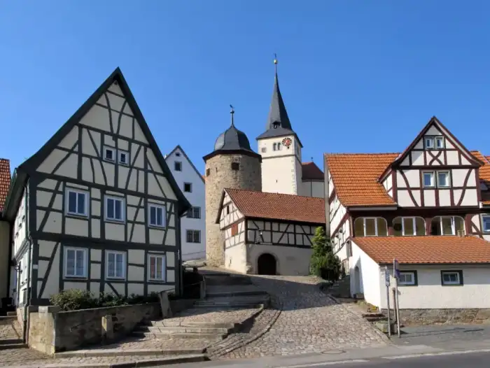 Nordheim v.d.Rhön - NoRhön Treppenaufgang