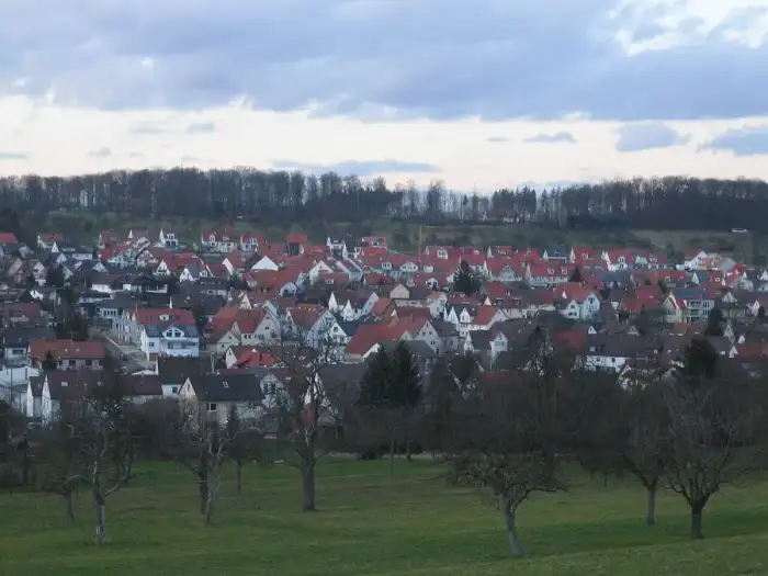 Notzingen - Notzingen mit Neubaugebiet