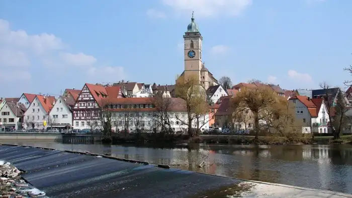 Nürtingen - Nürtingen Neckarfront 2012