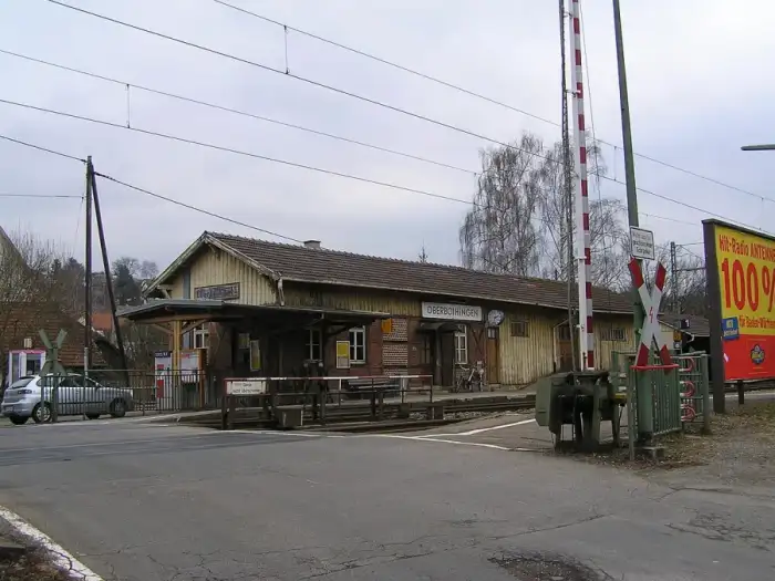 Oberboihingen - Bahnhof Oberboihingen Feb. 2009