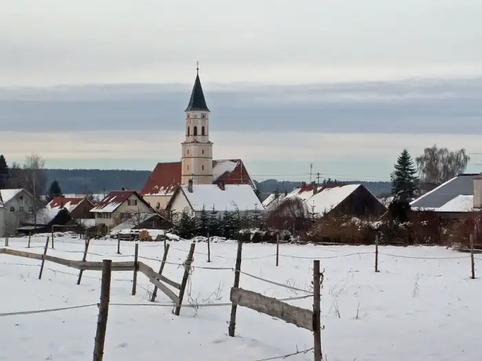 Oberrieden - Oberrieden, MN - Kalvarienbergweg - Kirche v O